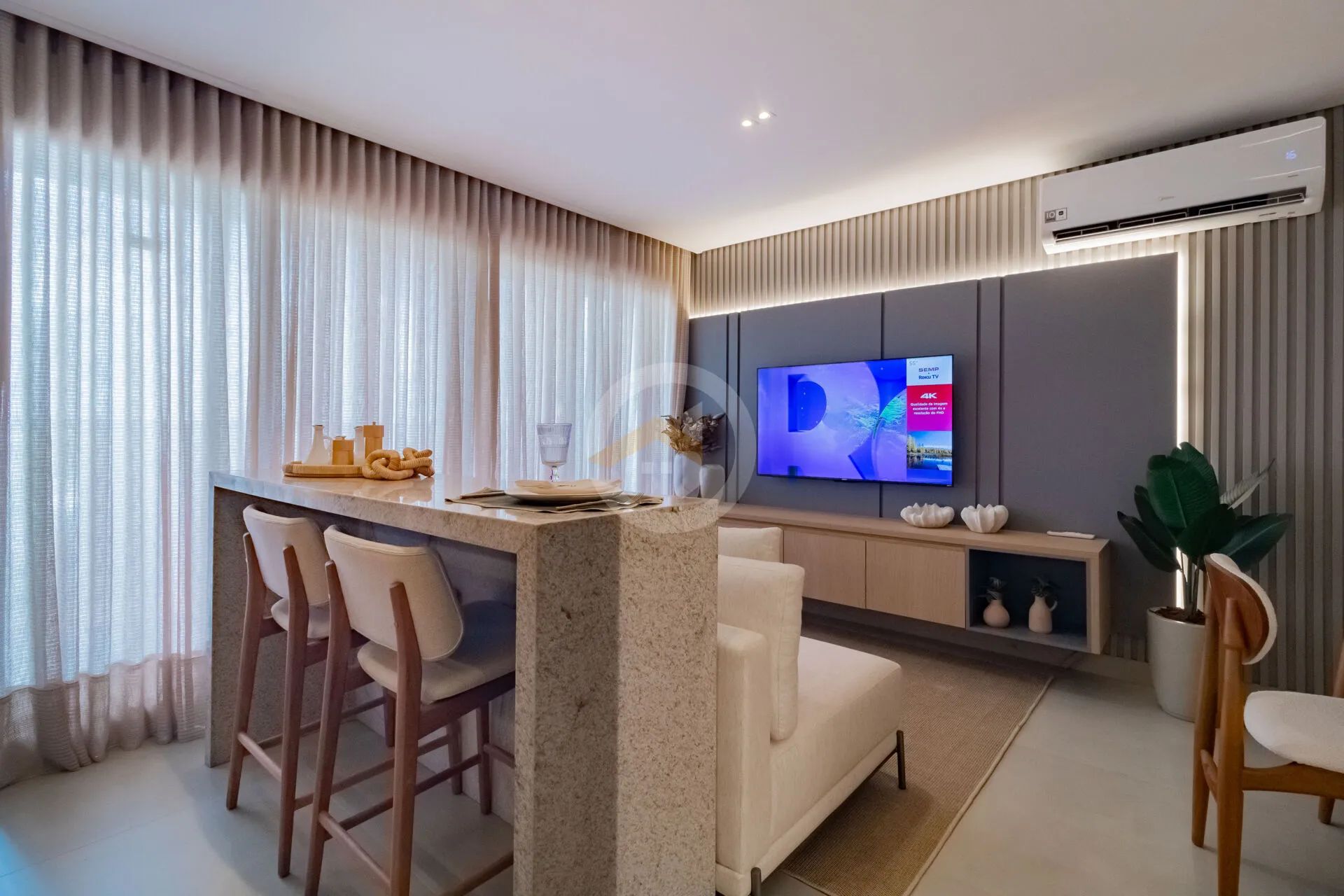 Apartamento 3 Quartos A Venda - 82m² - Mobiliado e Decorado - Parque Amazônia - Goiânia-GO
