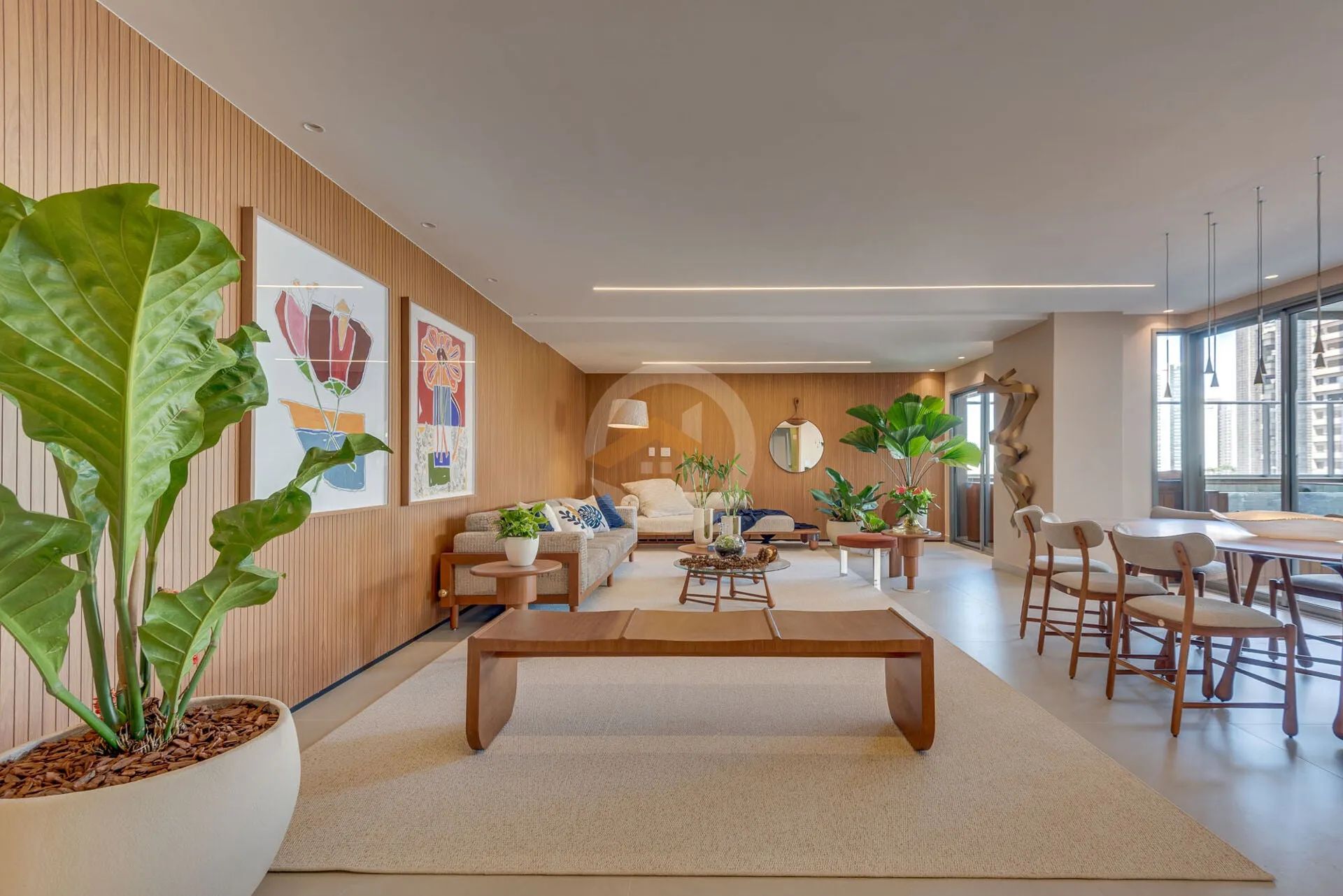 Opus Penthouses Marista,4 suites,271m² no Setor Marista | varanda com piscina privativa