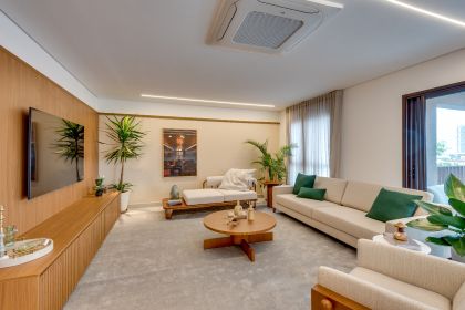 Apartamento de 4 suítes , mobiliado,Setor Buen,3 vagas de garagem, frente a Praça do Colégio Wr, Praça t23 próximo ao Orion Complex, analisa permuta como forma de pagamento