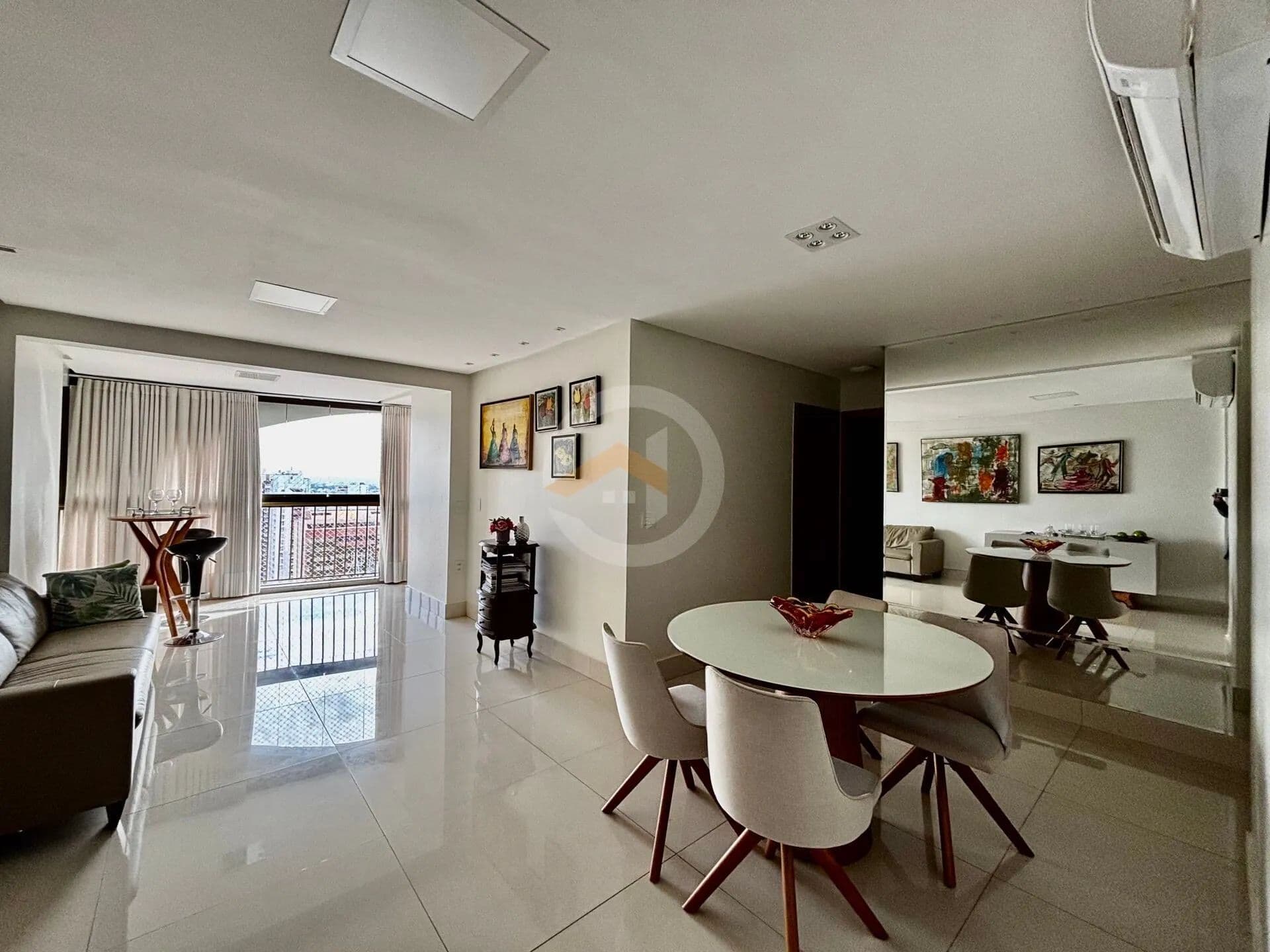 Apartamento Mobiliado com Terraço Gourmet e Piscina
