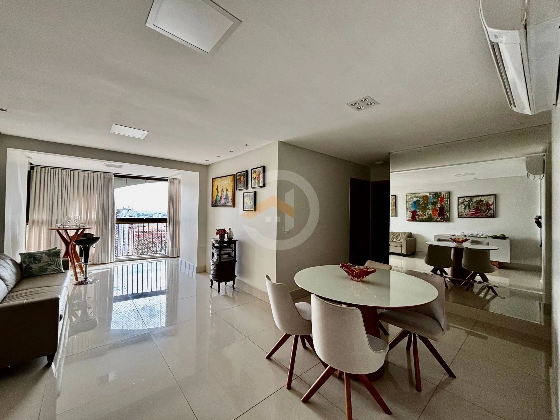 Apartamento Mobiliado com Terraço Gourmet e Piscina