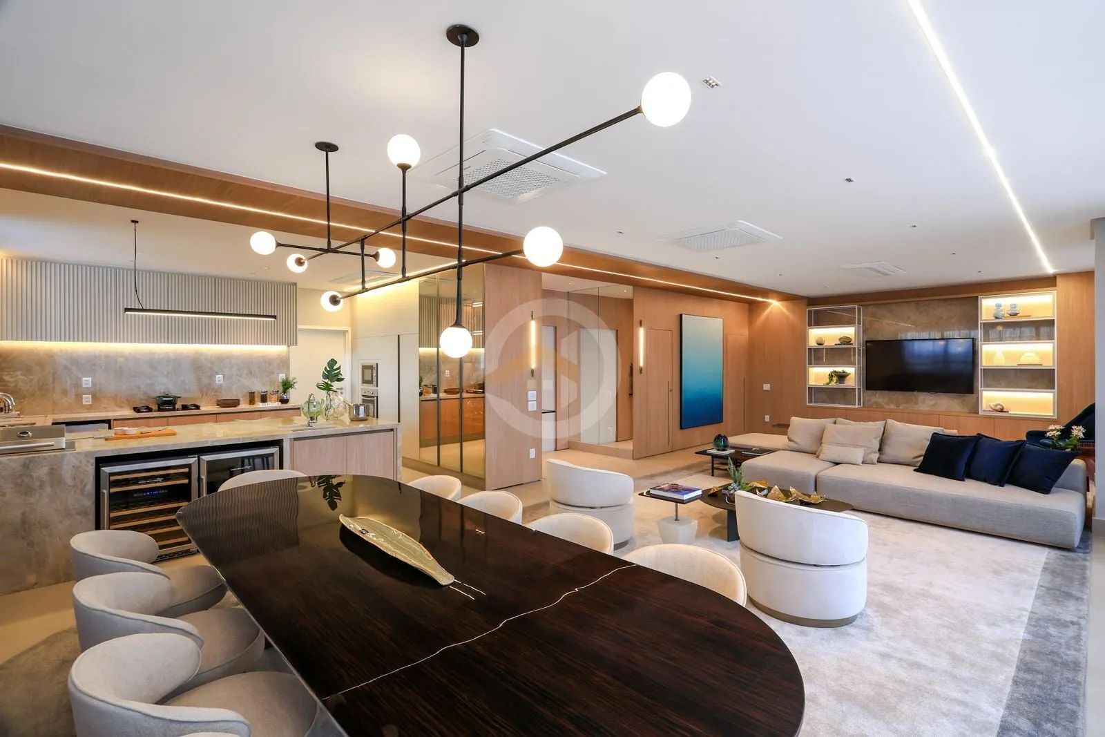 Apartamento Alto Padrão | Apartamento de 329 m² no Coração do Marista Mobiliado