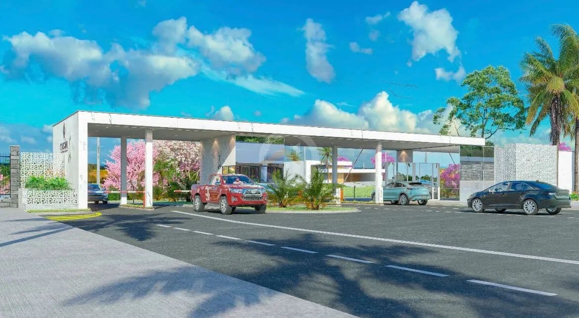 Agio de chacara de condominio fechado 1.250m2 perto de Goiania.