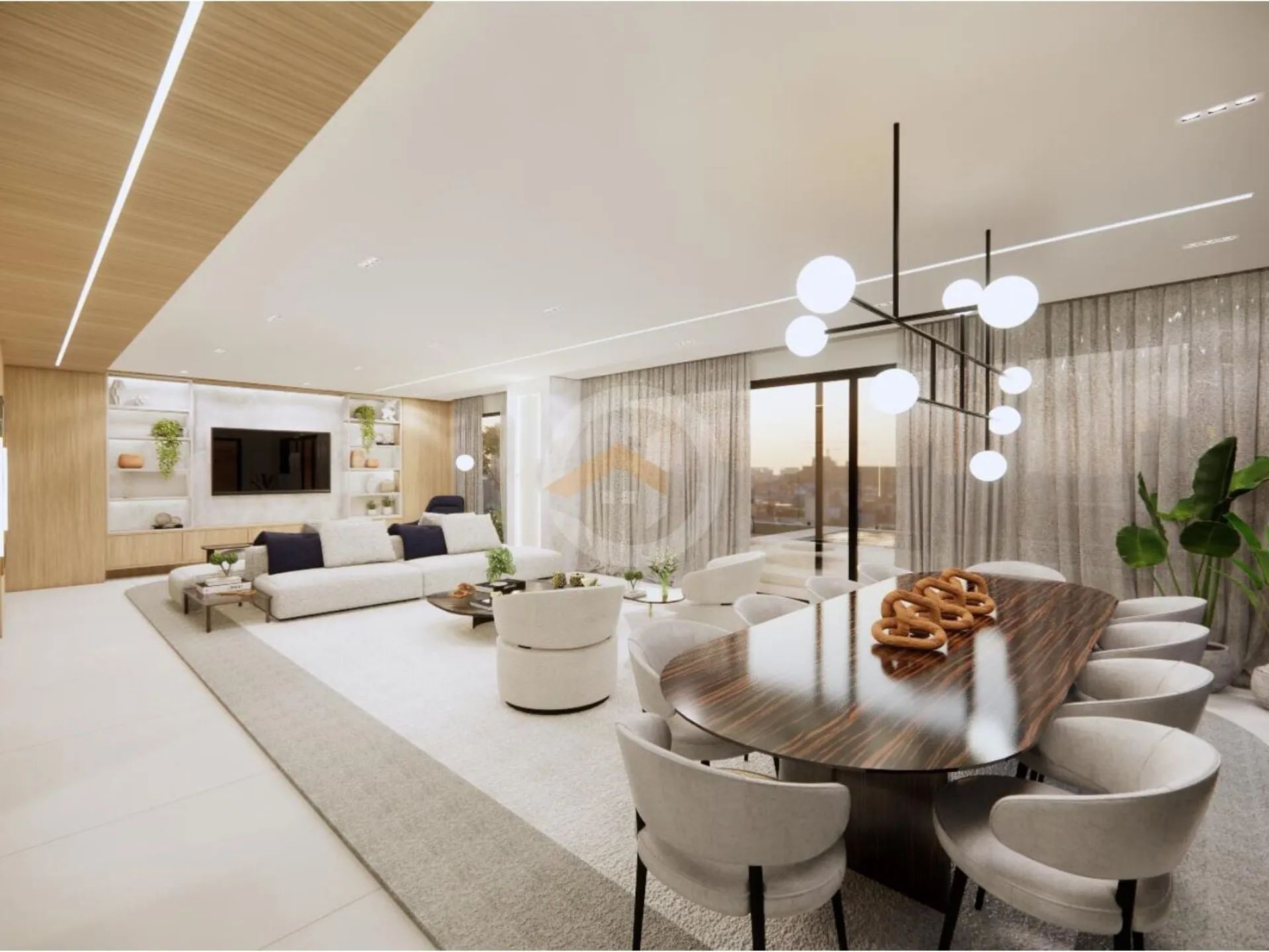 Apartamento de 4 suítes, 270 m2, com varanda e piscina e churrasqueira ao lado do Parque Areião